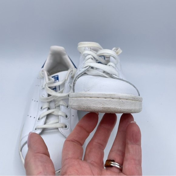 Adidas Stan Smith Sneakers 6 White/Blue - Picture 11 of 16
